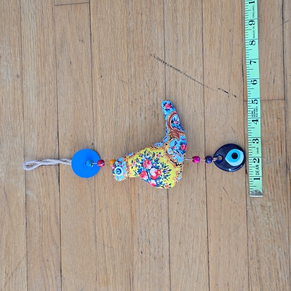 Wall Decorating Amen Bird Blue Evil eyes 12"×5" - Picture 7 of 7